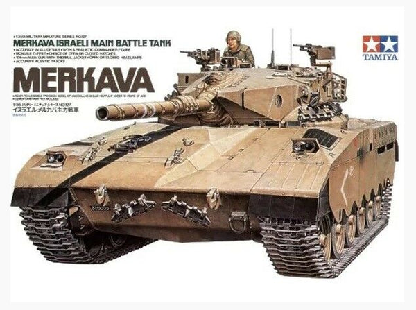 Tamiya 1/35 scale Israel Merkava MBT tank model kit