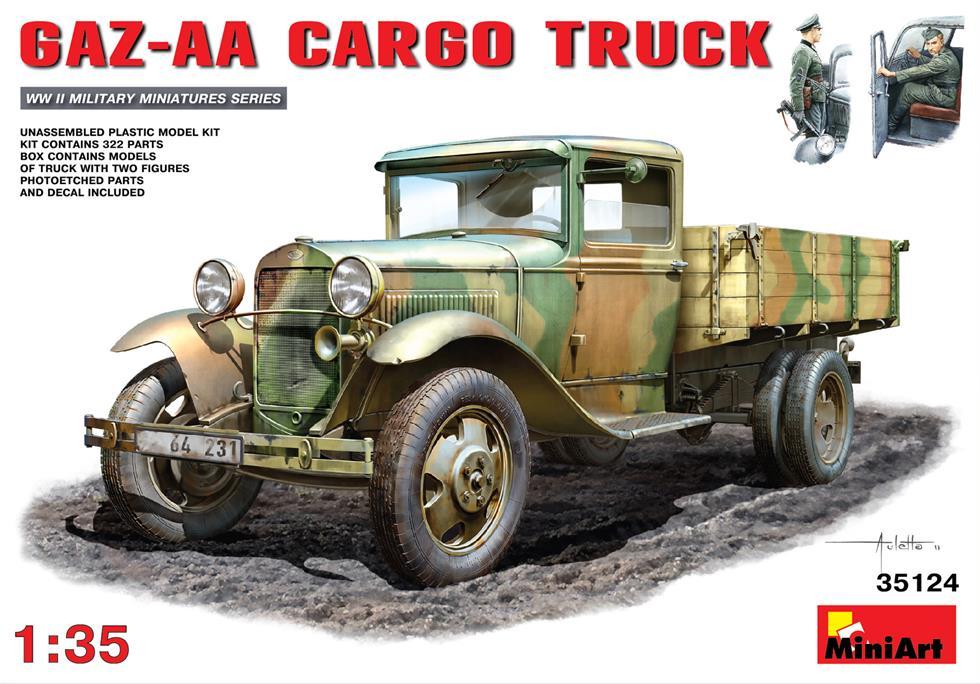 Miniart 1:35 GAZ-AA Cargo Truck