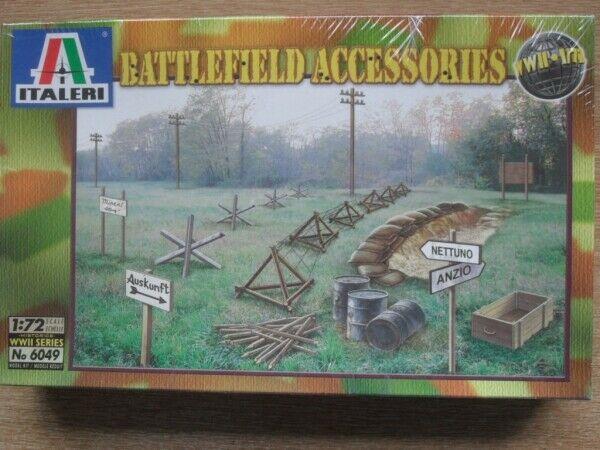 ITALERI 1/72 Scale FIGURES WW2 Diorama ACCESSORIES