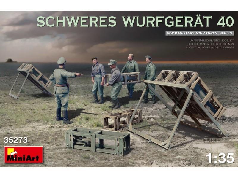 MiniArt 1/35 Sale WW2 German Schweres Wurfgerat 40