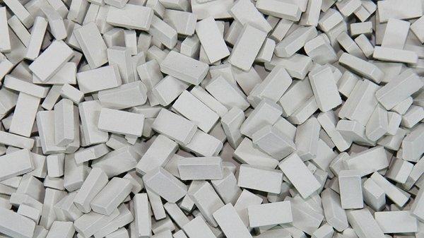 1/72 Scale bricks (RF) light grey  2