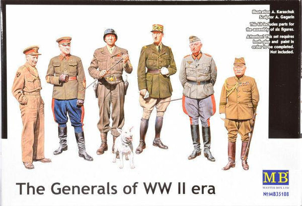 Masterbox 1:35  The Generals of WW2