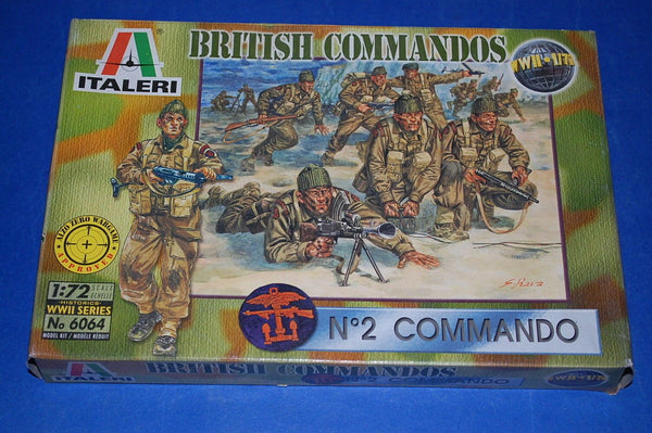 ITALERI 1/72 FIGURES BRITISH COMMANDOS