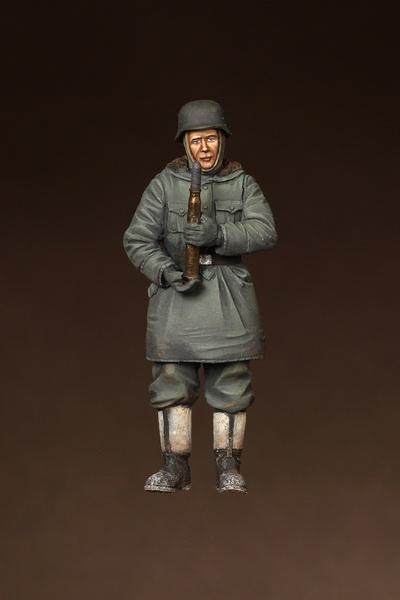 1/35 scale resin figure kit WW2 German WSS  anti-tank gunner. #1