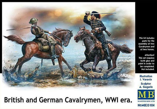 1/35 Scale British and German Cavalry WW1