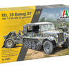 Italeri 1/35 WW2 German SD KFZ 10 DEMAG WITH LE IG18 & CREW