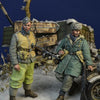 1/35 Scale Resin kit WW2 German Waffen SS soldiers, Hungary, Winter 1945 **PRE-ORDER STOCK DUE JULY 2021**