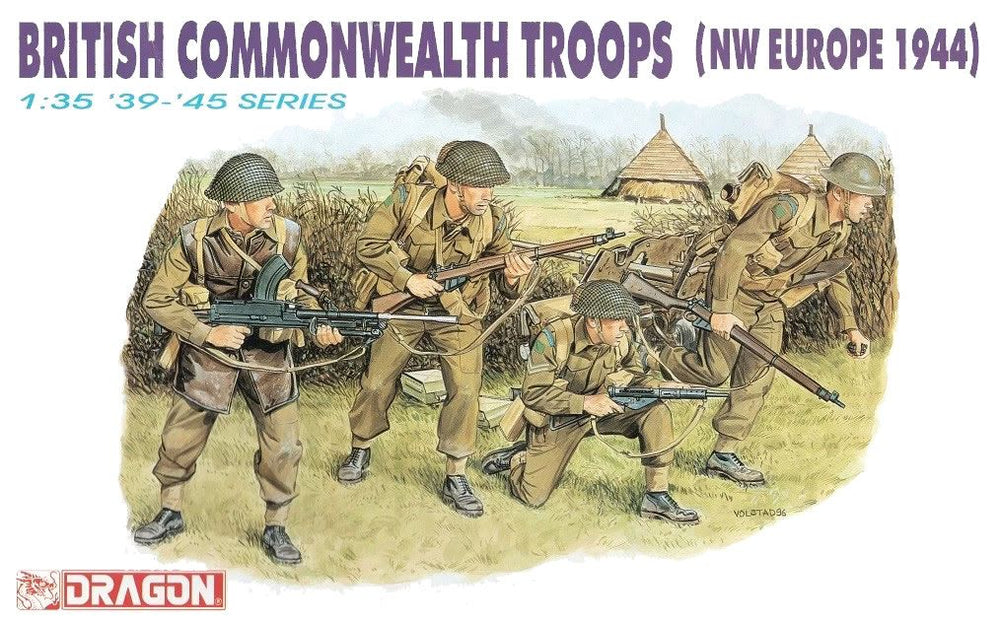 DRAGON 1/35 scale WW2 BRITISH COMMONWEALTH TROOPS