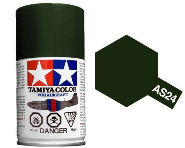 Tamiya 100ml Acrylic Spray Paint For Scale Models AS-1 to AS-32 Aircraft colours