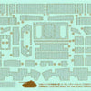 Tamiya 1/48 scale Panzer IV H Zimmerit sheet