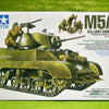 Tamiya 1/35 scale WW2 US American M5A1 with 4 Figures