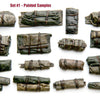 1/35 Scale resin kit Tents Tarps Set  #1