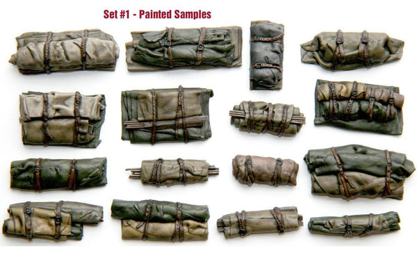 1/35 Scale resin kit Tents Tarps Set  #1