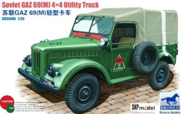 1/35 Scale Russian GAZ-69(M) 4x4 Utility Truck (in co-operation with SKP Model) .