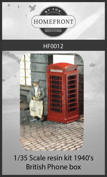 1/35 Scale 3D printed model kit British Phone box