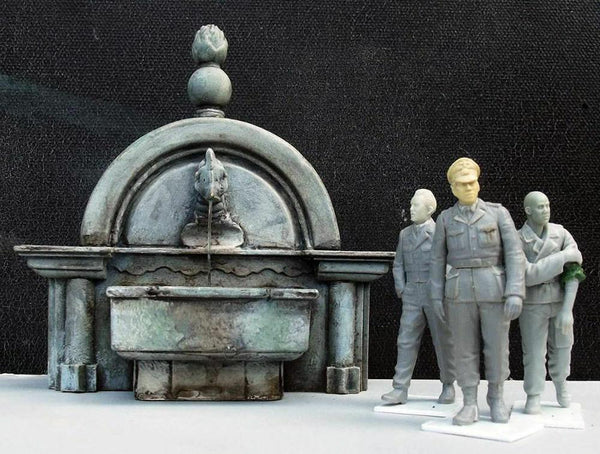 1/35 scale resin Fountain #2