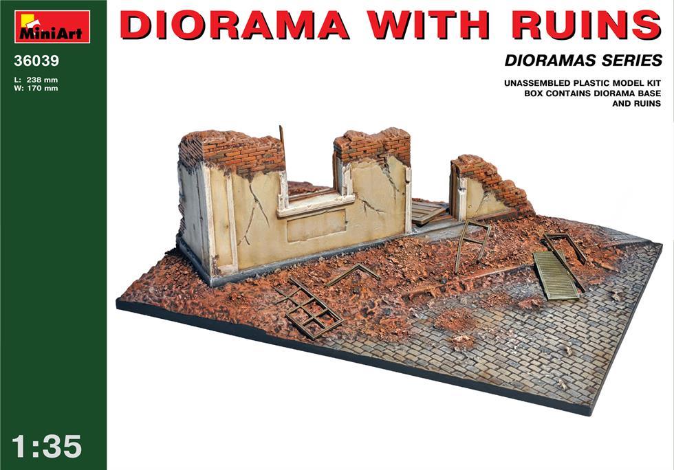 Miniart 1:35 Diorama with Ruins