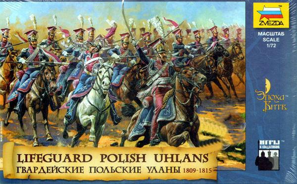 Zvezda 1/72 scale Lifeguard Polish Uhlans, 1809-1815
