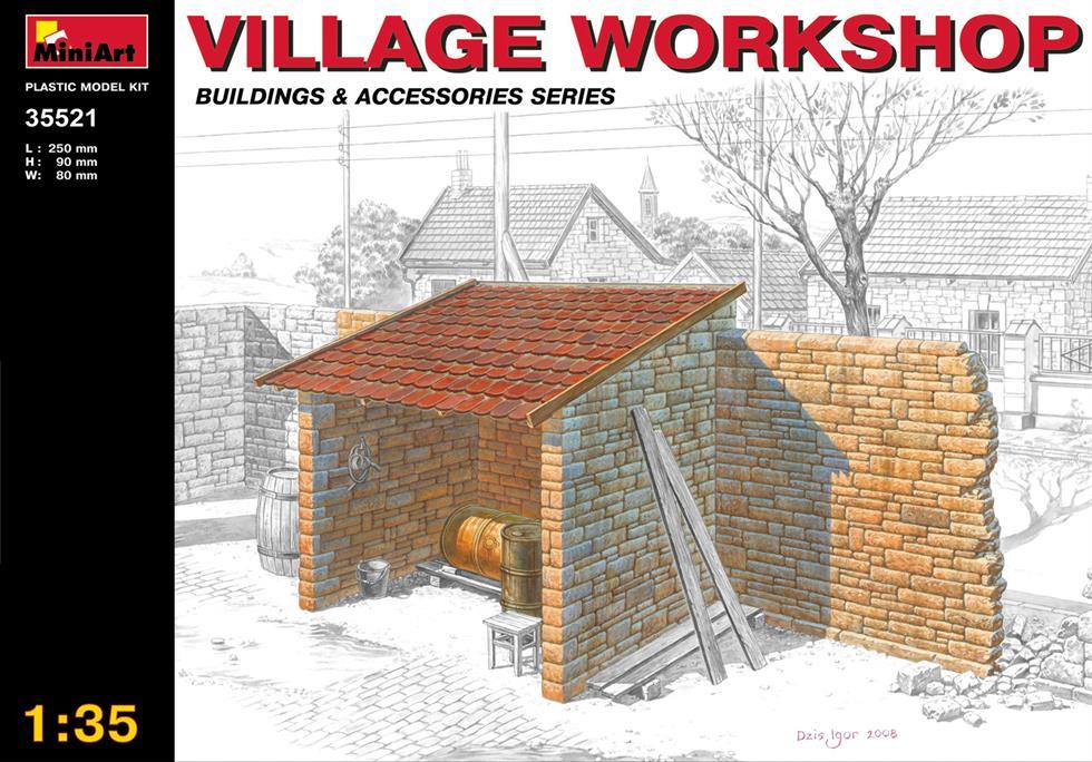 Miniart 1:35 Village Workshop