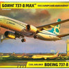Zvezda 1/144 scale BOEING 737 MAX 8 airliner plane model