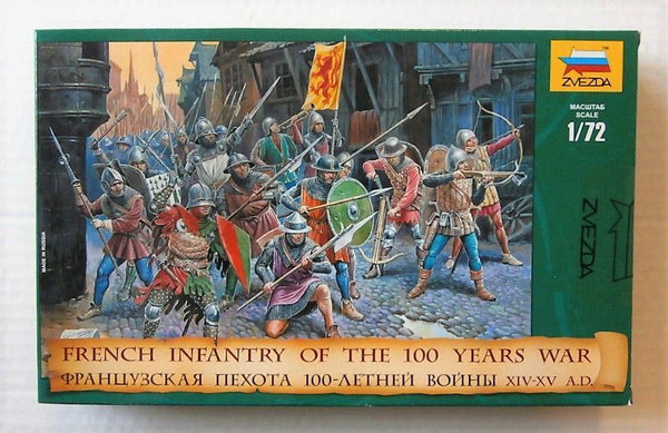 Zvezda 1/72 FRENCH INFANTRY 100 YEARS