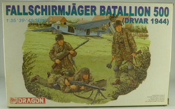 Dragon 1/35 scale WW2 German SS.FALLSCHIRMJAGER BATALLION