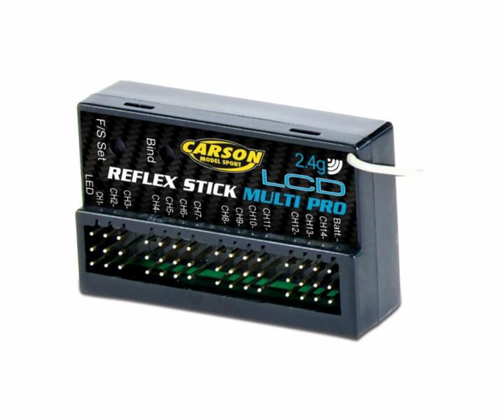 CARSON R/C Receiver for Reflex 14ch Multi Pro LCD