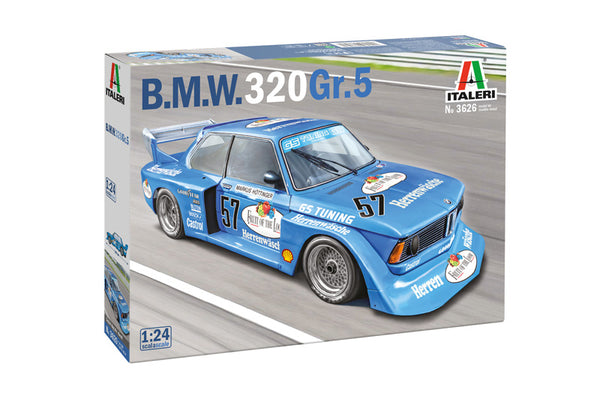 Italeri 1/24 BMW 320 Group 5 touring car racing model kit