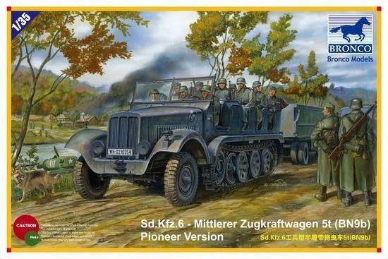 1/35 Scale Sd.Kfz.6 Mittlerer Zugkraftwagen 5t (BN9b) Pioneer Version