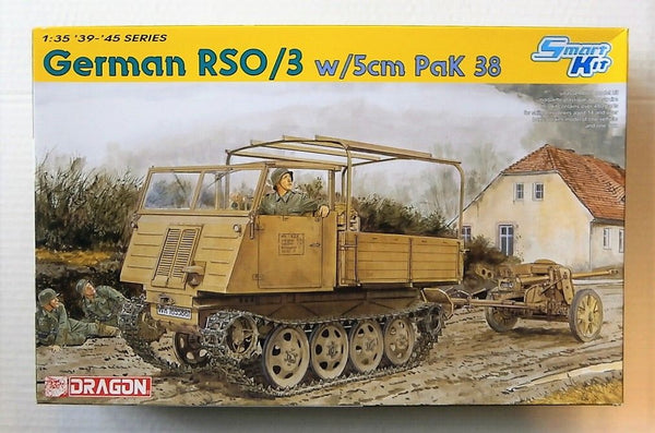 Dragon 1/35 WW2 German RSO/03W/5CM PAK 38