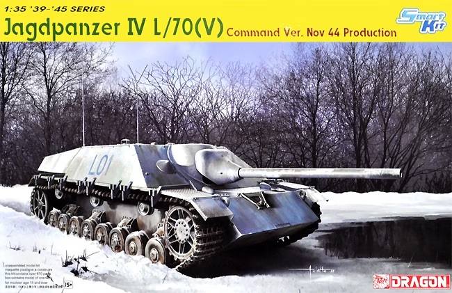 Dragon 1/35 WW2 German JAGDPANZER IV L/70(V) COMMAND TANK