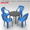 Garden Set - 4x Chairs + Table / 1:35