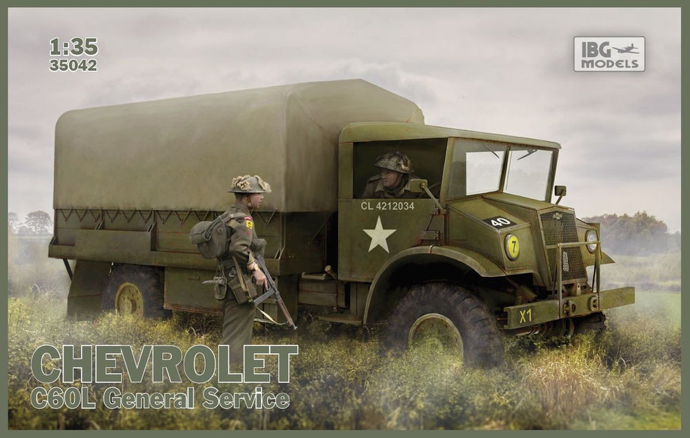 IBG Models 1/35 WW2 British Chevrolet C60L General Service truck