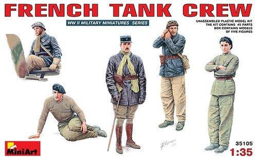 Miniart 1:35 French Tank Crew