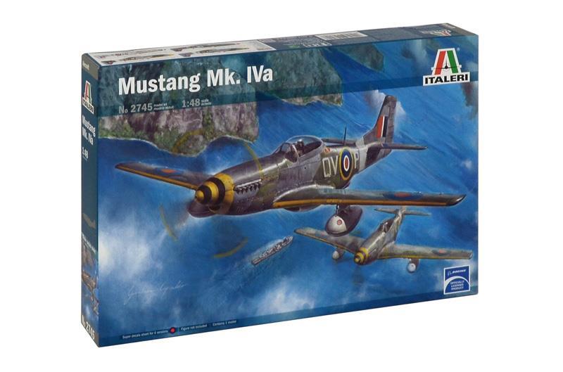 Italeri 510002745 €“ 1: 48 Mustang Mk. IVa Aircraft