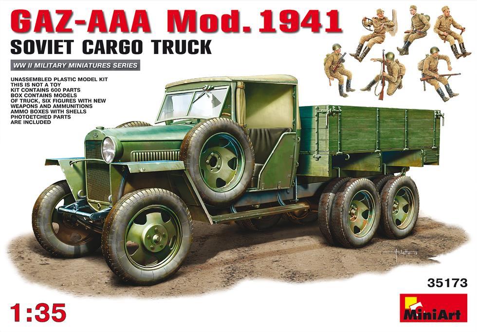 Miniart 1:35 GAZ-AAA Cargo Truck Mod. 1941