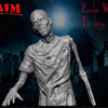 Zombie Bust Half figure #1 /1:35 scale resin model kit