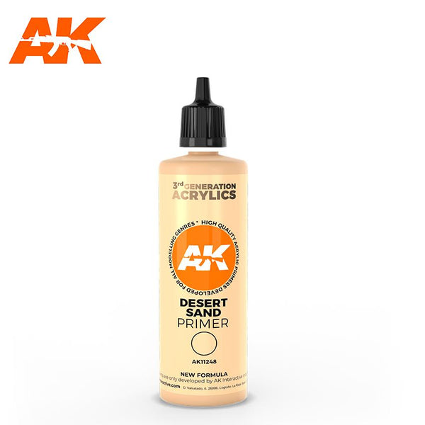 AK Interactive Gen3 - DESERT SAND SURFACE PRIMER 100ML.