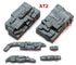 1/72 scale 72AT2 Allied Truck Blob (2 Pack) WW2 lorry stowage