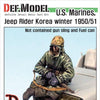 US Marines Jeep Rider Korea Winter 1950/51