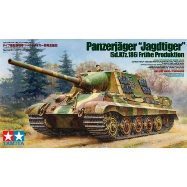 Tamiya 1/35 scale WW2 German Jagdtiger Early version tank