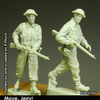 RADO WW2 Move, Jerry! British troops, advancing, 1943-45 (2 figures)