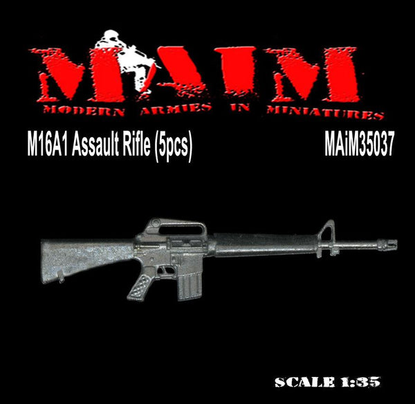 M16A1 Assault Rifle (5pcs) 1/35 Scale