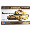 Tamiya 1/35 scale Challenger 2 (Desertised) British main battle tank model kit