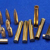 1/35 scale 122mm L/45 D-25 brass shells and ammo