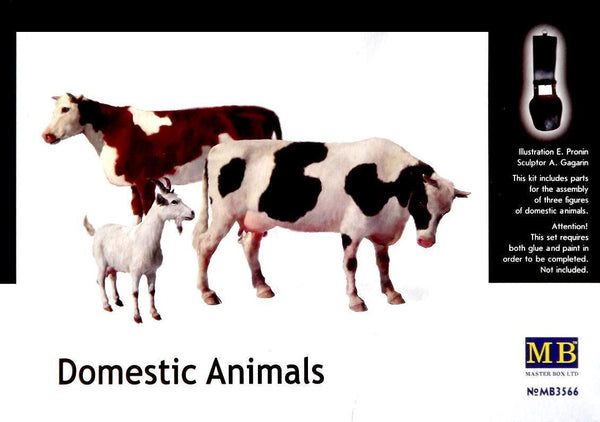 Masterbox 1:35 Scale Domestic Animals