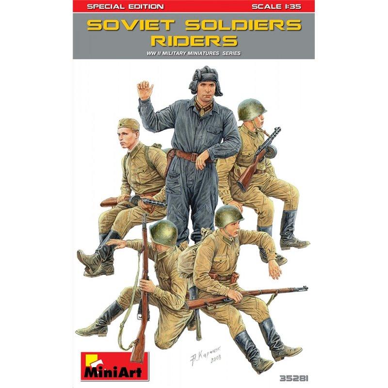 Miniart 1:35 - Soviet Soldiers Riders Special Edition