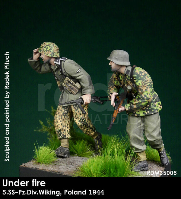 RADO WW2 Under fire 5. SS-Pz.Div. Wiking, Poland 1944 1/35 Scale resin model