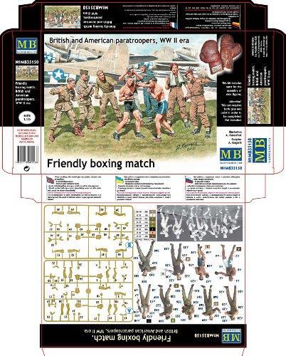 Masterbox 1:35 British and American Paratroopers 'Friendly Boxing Match'