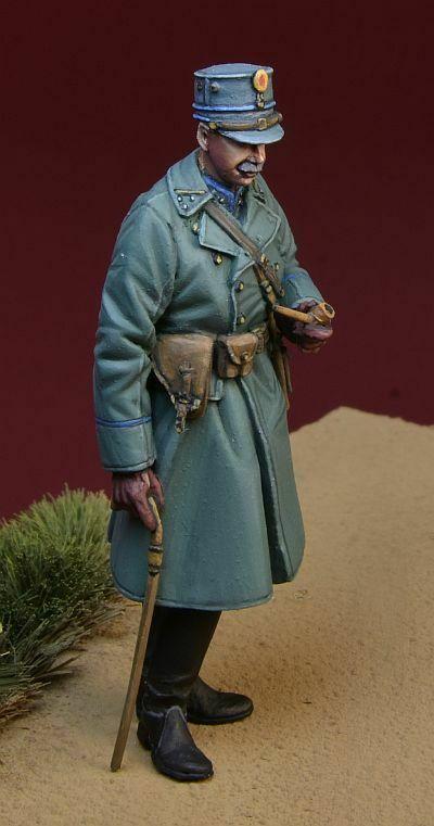 1/35 Scale Resin model kit WWII Dutch Colonel, Holland 1940